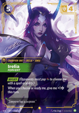 Irelia, Fervent (V.3) 225/221 - Signed Showcase Irelia, Fervent (V.3) 225/221 - Signed Showcase
