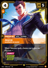 Jayce, Hammer in Hand - 088a/166 - Showcase Jayce, Hammer in Hand - 088a/166 - Showcase