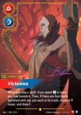 Jhin, Virtuoso - 226*/219 - Signed Showcase Jhin, Virtuoso - 226*/219 - Signed Showcase