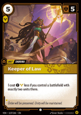Keeper of Law - 119/166 - Common Keeper of Law - 119/166 - Common
