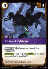 Kinkou Lifeblade  - 093/166 - Common Kinkou Lifeblade  - 093/166 - Common