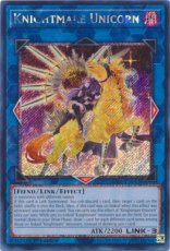 Knightmare Unicorn(alternate art) - RA01-EN043 - Platinum Secret Rare 1st Edition