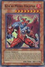 Koa'ki Meiru Valafar - RGBT-EN021 - Super Rare  1st Edition