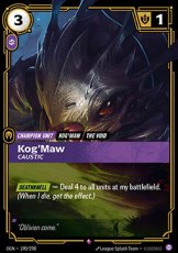 Kog'Maw, Caustic - 190/298 - Rare Kog'Maw, Caustic - 190/298 - Rare