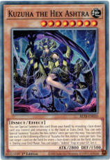 Kuzuha the Hex Ashtra - BETB-EN010 - Common 1st Ed Kuzuha the Hex Ashtra - BETB-EN010 - Common 1st Edition