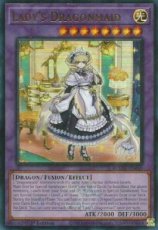 Lady's Dragonmaid - BLMM-EN049 - Ultra Rare 1st Ed Lady's Dragonmaid - BLMM-EN049 - Ultra Rare 1st Edition