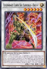 Legendary Lord Six Samurai - Enishi - ROTA-EN040 - Super Rare 1st Edition