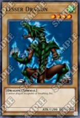 Lesser Dragon - LOB-EN113 - Common Unlimited (25th Reprint)