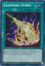 Lightning Storm - RA01-EN061 - Secret Rare 1st Edition