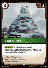 Lonely Poro 036/221 - Common Foil Lonely Poro 036/221 - Common Foil