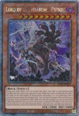 Lord of the Heavenly Prison - RA03-EN029 Platinum Secret Rare  1st Edition