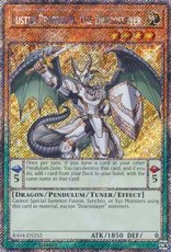 Luster Pendulum, the Dracoslayer - RA04-EN252 - Platinum Secret Rare 1st Edition