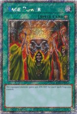 Mage Power - RA03-EN113 Platinum Secret Rare 1st Edition