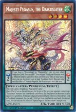 Majesty Pegasus, the Dracoslayer - MP23-EN173 - Prismatic Secret Rare 1st Edition