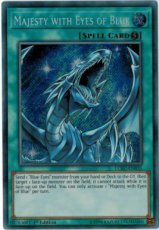 (EX) Majesty with Eyes of Blue - LCKC-EN031 - Secret Rare - 1st Edition