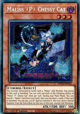 Maliss P Chessy Cat - MP25-EN123 - Prismatic Secre Maliss P Chessy Cat - MP25-EN123 - Prismatic Secret Rare 1st Edition