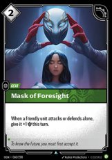 Mask of Foresight - 060/298 - Uncommon Mask of Foresight - 060/298 - Uncommon