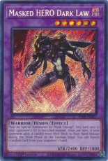 Masked HERO Dark Law - RA01-EN025 - Secret Rare 1st Edition