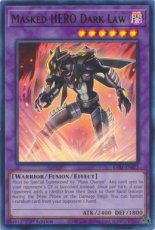 Masked HERO Dark Law - RA01-EN025 - Ultra Rare 1st Edition