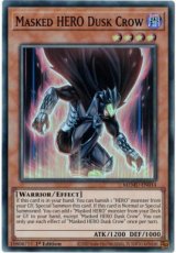 Masked HERO Dusk Crow - MZMU-EN014 - Super Rare 1s Masked HERO Dusk Crow - MZMU-EN014 - Super Rare 1st Edition