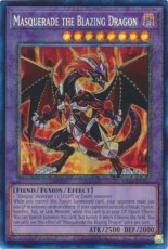 Masquerade the Blazing Dragon - RA02-EN022 - Colle Masquerade the Blazing Dragon - RA02-EN022 - Collector's Rare 1st Edition