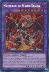 Masquerade the Blazing Dragon - RA02-EN022 - Secret Rare 1st Edition