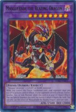 Masquerade the Blazing Dragon - RA02-EN022 - Ultra Rare 1st Edition