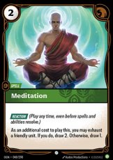 Meditation - 048/298 - Common - Foil Meditation - 048/298 - Common - Foil