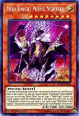 Mekk-Knight Purple Nightfall - MP18-EN183 - Secret Rare 1st Edition