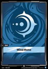 Mind Rune - 089/298 - Common Mind Rune - 089/298 - Common