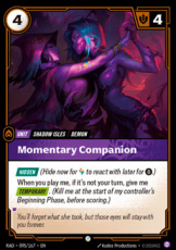 Momentary Companion 095/167 - Common Momentary Companion 095/167 - Common