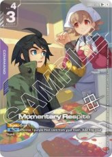 Momentary Respite - Gundam Promotional Cards - Win Momentary Respite - Gundam Promotional Cards - Winner - GD02-112 - Foil