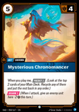 Mysterious Chronomancer 050/167 - Common Mysterious Chronomancer 050/167 - Common