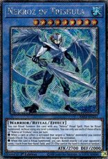 Nekroz of Trishula - RA03-EN261 Platinum Secret Rare 1st Edition