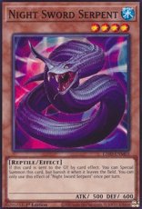 Night Sword Serpent - L26D-ENM03 - Common 1st Edit Night Sword Serpent - L26D-ENM03 - Common 1st Edition