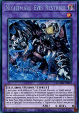 Nightmare-Eyes Restrict - MAMO-EN122 - Secret Rare Nightmare-Eyes Restrict - MAMO-EN122 - Secret Rare 1st Edition