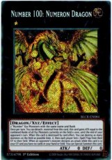 Number 100: Numeron Dragon - BLCR-EN084 - Secret Rare 1st Edition