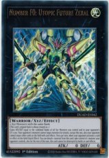 Number F0: Utopic Future Zexal - DUAD-EN042 - Ultr Number F0: Utopic Future Zexal - DUAD-EN042 - Ultra Rare 1st Edition