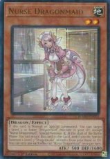 Nurse Dragonmaid - BLMM-EN054 - Ultra Rare 1st Edi Nurse Dragonmaid - BLMM-EN054 - Ultra Rare 1st Edition