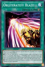 Obliterate!!! Blaze - INFO-EN055 - Super Rare 1st Edition