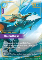 Ocean Drake  - 115/166 - Epic Ocean Drake  - 115/166 - Epic