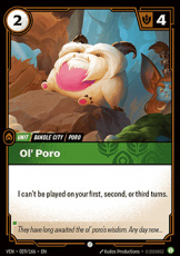 Ol' Poro - 029/166 - Common Ol' Poro - 029/166 - Common