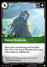 Pakaa Protector - 033/166 - Uncommon Pakaa Protector - 033/166 - Uncommon