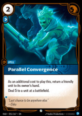 Parallel Convergence 051/167 - Common Parallel Convergence 051/167 - Common