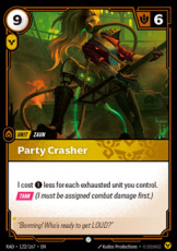 Party Crasher 122/167 - Common Party Crasher 122/167 - Common