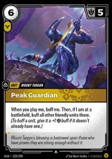 Peak Guardian - 223/298 - Uncommon Peak Guardian - 223/298 - Uncommon