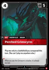 Perched Grimwyrm 015/221 - Uncommon Perched Grimwyrm 015/221 - Uncommon