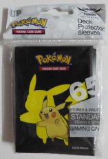 Pikachu Standard Deck Protector Sleeves (65ct) for Pokémon