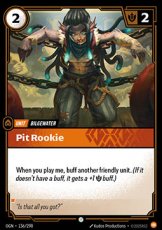 Pit Rookie - 136/298 - Common Pit Rookie - 136/298 - Common
