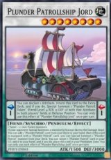 Plunder Patrollship Jord - PHHY-EN041 - Super Rare Plunder Patrollship Jord - PHHY-EN041 - Super Rare 1st Edition